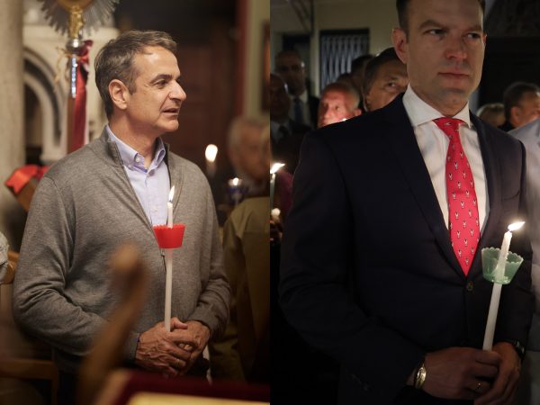 Μητσοτάκης και Κασσελάκης έκαναν Πάσχα με τον… λαό – Το «θρησκευτικό μήνυμα» και η διαρκής κίνηση