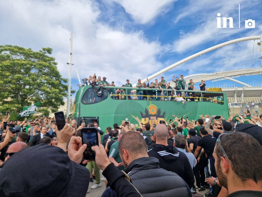 Παναθηναϊκός: Στο ΟΑΚΑ μετά τον θρίαμβο στο Βερολίνο  – Δείτε εικόνες και βίντεο