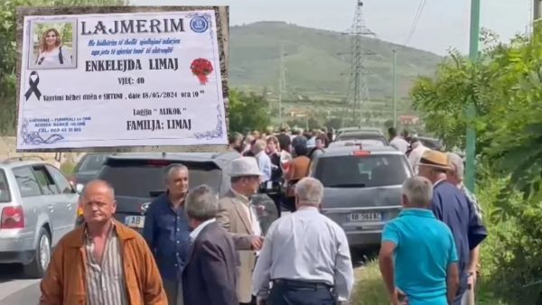 Γυναικοκτονία στο Μενίδι: «Ράγισαν» καρδιές στο «τελευταίο αντίο» στην 40χρονη Ενκελέιντα