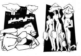 «Αντί για κραυγή»: O Παλαιστίνιος καλλιτέχνης που κάνει κάθε μέρα μια ζωγραφιά από τη Γάζα