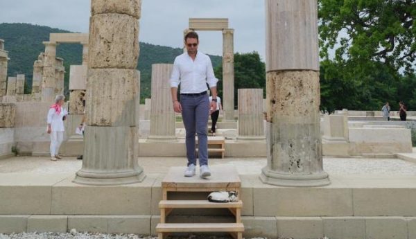 Κασσελάκης: Επισκέφθηκε το ανάκτορο του Φιλίππου στις Αιγές και το Δέλτα του Αξιού