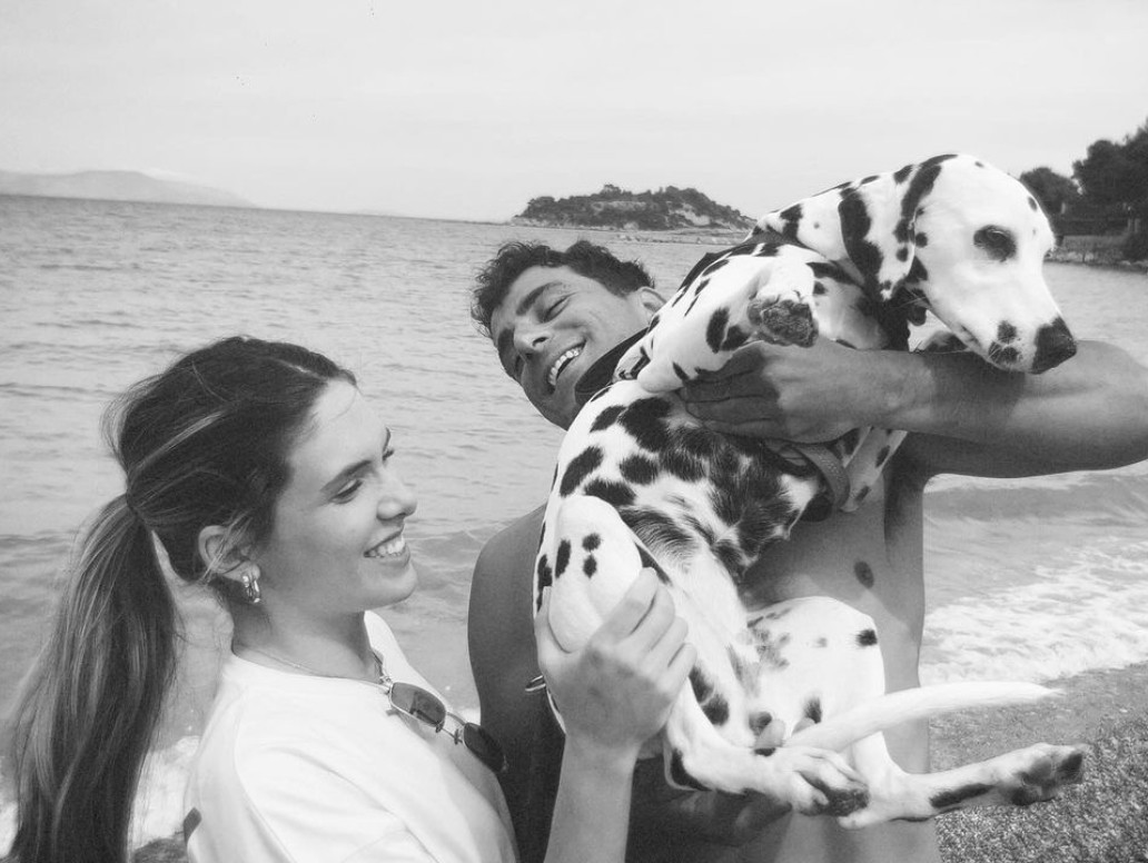 Αφροδίτη Λιάντου – Αλέξανδρος Σκουρλέτης: Οι φωτογραφίες των διακοπών τους σαν από παλιά ταινία