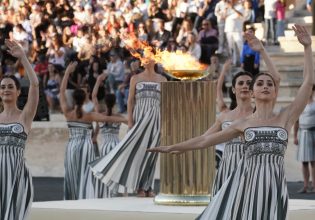 Από την Αρχαία Ολυμπία στο Παναθηναϊκό Στάδιο και τη Μασσαλία – Εν πλω για τη Γαλλία η Ολυμπιακή Φλόγα