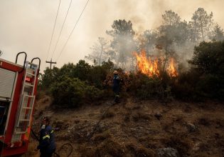 Πυρκαγιά στο Σοφό Ασπροπύργου Αττικής – Στο σημείο ισχυρές δυνάμεις της Πυροσβεστικής