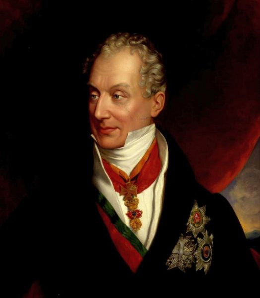 Μέτερνιχ: Ο καγκελάριος που έπαιζε στα δάχτυλά του όλη την Ευρώπη