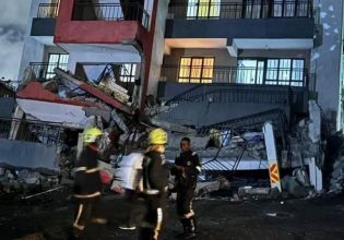 Κένυα: Κατέρρευσε πενταώροφο κτίριο – Αγνοούνται γυναίκα και τρία παιδιά