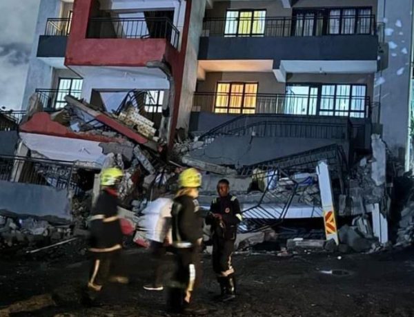 Κένυα: Κατέρρευσε πενταώροφο κτίριο – Αγνοούνται γυναίκα και τρία παιδιά