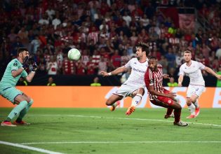 Το «χρυσό» γκολ του Ελ Κααμπί που έδωσε το Conference League στον Ολυμπιακό από όλες τις λήψεις (vid)