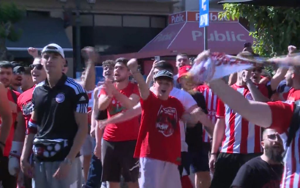 Στο ΣΕΦ οι «ερυθρόλευκοι» οπαδοί