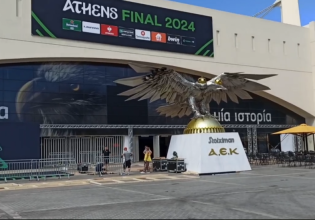 Στα χρώματα του Conference League: Αλλάζει όψη ενόψει τελικού το γήπεδο της Νέας Φιλαδέλφειας (pics,vids)