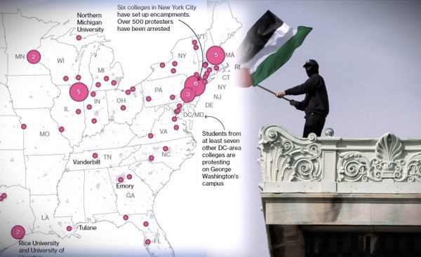 Γέμισαν οι ΗΠΑ «αντισημίτες» - Οι χάρτες και τα στατιστικά της βίας στα Πανεπιστήμια
