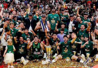 Από το αεροδρόμιο μέχρι το ΟΑΚΑ με ανοιχτό λεωφορείο ο Παναθηναϊκός (pic)