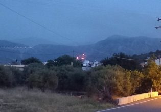Κρήτη: Φωτιά στις Γωνιές Πεδιάδος στο Ηράκλειο – Μεγάλη επιχείρηση της πυροσβεστικής