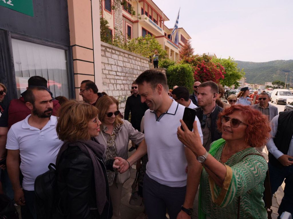 Στην Ηγουμενίτσα ο Κασσελάκης: Η Ελλάδα υστερεί στην ηθική πολιτική (vid)