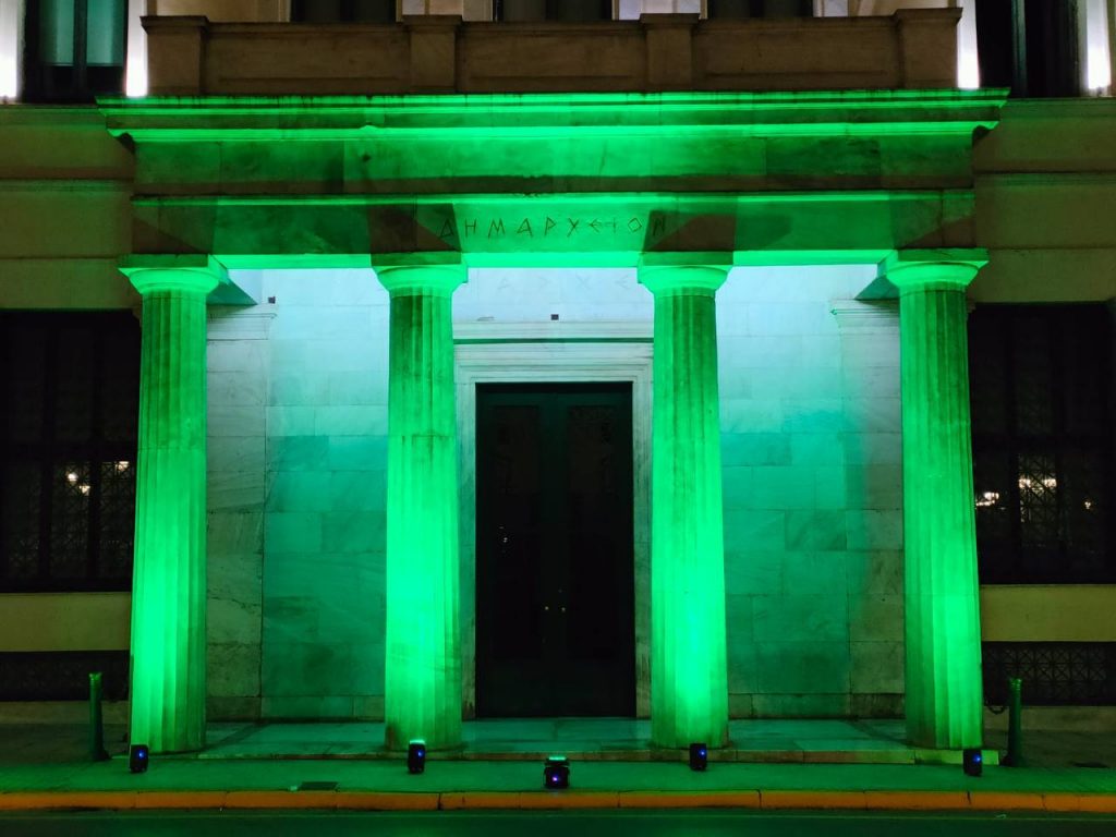 Παναθηναϊκός: Στα πράσινα το δημαρχείο της Αθήνας – Το μήνυμα του Χάρη Δούκα