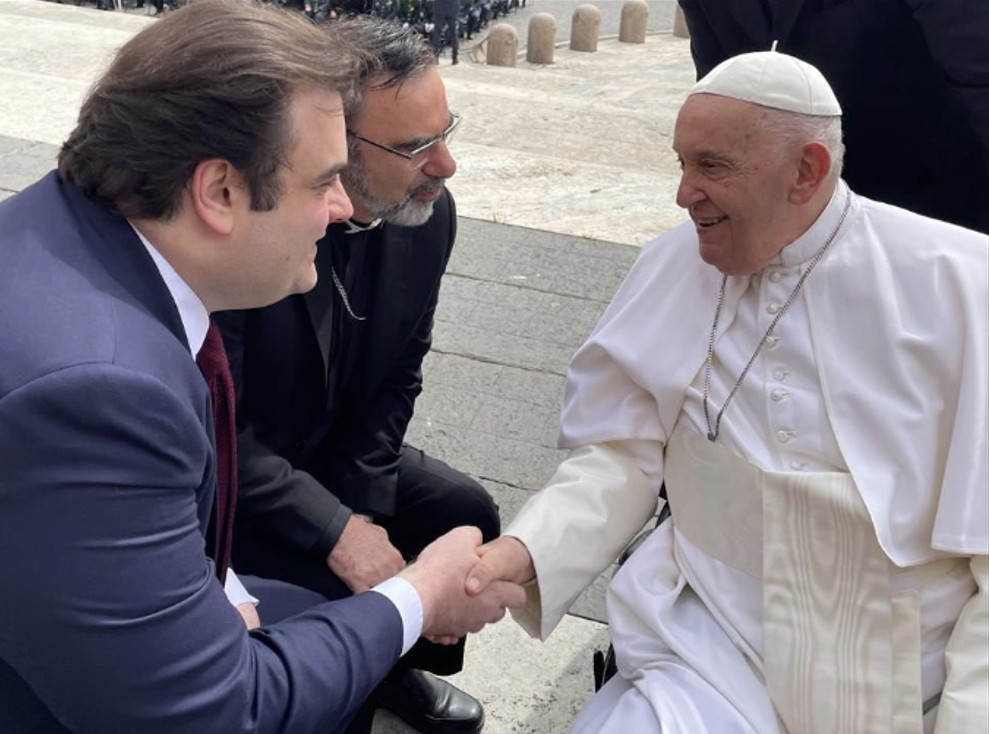Πιερρακάκης: Στον Πάπα Φραγκίσκο για τη Μονή της Χώρας - «Αντίκειται στην αρχή προστασίας των μνημείων»