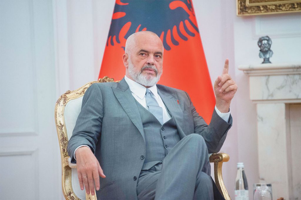 Έντι Ράμα: Στο Γαλάτσι η ομιλία του πρωθυπουργού της Αλβανίας