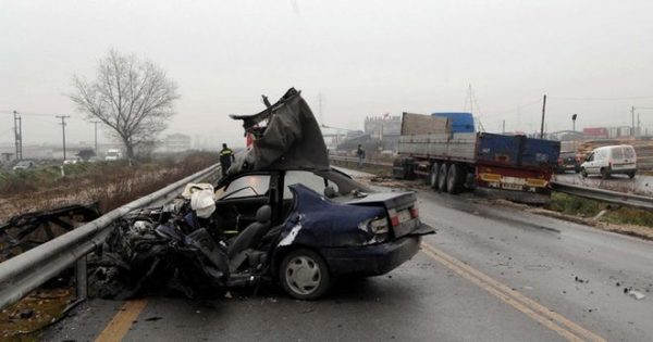 Κεντρική Μακεδονία: Υπερδιπλασιάστηκαν τα θανατηφόρα τροχαία τον Απρίλιο σε σύγκριση με πέρυσι