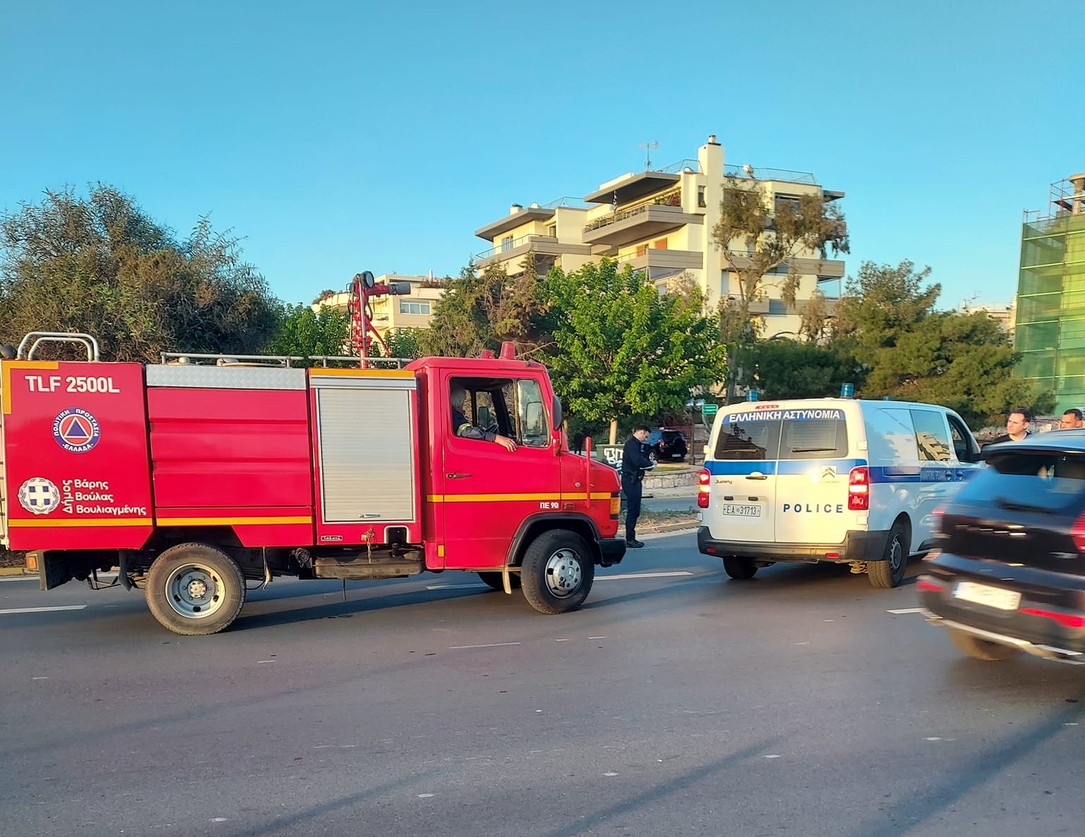 Τραγωδία στη Βούλα - Μια νεκρή και ένας τραυματίας από παράσυρση με μηχανή