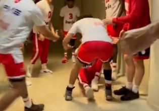 Επικό βίντεο του Ολυμπιακού: Η απίστευτη τούμπα του Λούντζη στο ματς με την ΑΕΚ