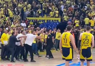 Οι οπαδοί της Φενέρμπαχτσε την έπεσαν στους παίκτες της Μονακό (vid)