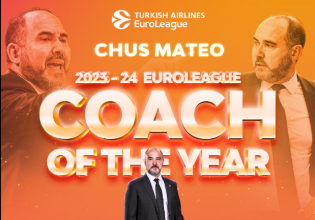Προπονητής της χρονιάς ο Τσους Ματέο (vid)