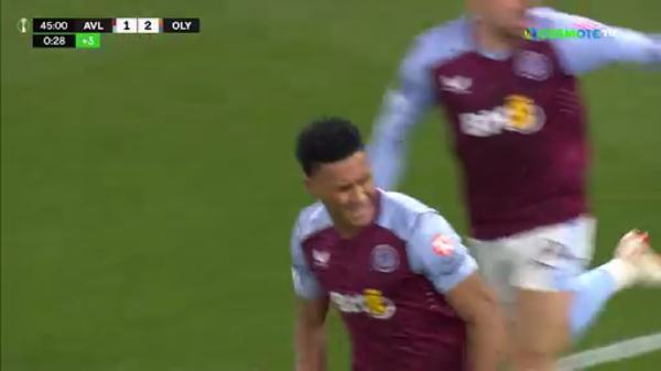 Μείωσε στο φινάλε του ημιχρόνου με τον Γουότκινς η Άστον Βίλα (1-2) (vid)