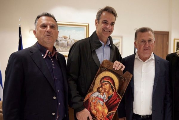 Συνάντηση Πρωθυπουργού με τον Δήμαρχο Κατερίνης