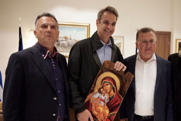 Συνάντηση Πρωθυπουργού με τον Δήμαρχο Κατερίνης