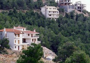 Βόμβες έτοιμες να εκραγούν τα δασικά αυθαίρετα