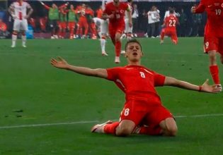 Εντυπωσιακό γκολ από τον Γκιουλέρ για το 2-1 της Τουρκίας (vids)