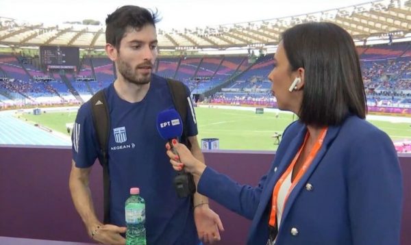 Απολαυστικός ο Τεντόγλου μετά το άλμα του – «Χαζομάρες λέω – Ήταν πολύ εύκολο για εμένα»