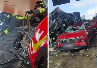 Ιταλία: Τρεις νεκροί και έξι τραυματίες έπειτα από σφοδρή σύγκρουση οχημάτων σε διόδια