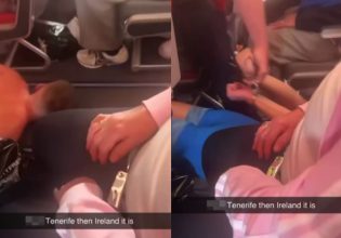 Σκωτία: Επιτέθηκε στο πλήρωμα του αεροπλάνου και στους συνεπιβάτες και τον έβγαλαν έξω «σηκωτό»