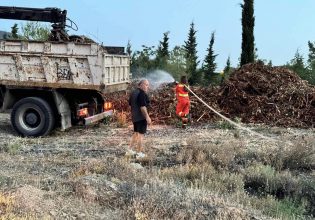 Κινητοποίηση του δήμου Παπάγου – Χολαργού για την ύπαρξη συμπαγούς όγκου κλαδιών