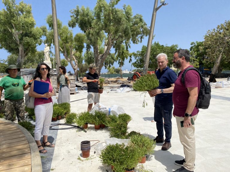 Παραδίδεται το πρώτο τμήμα της πλατείας Ελευθερίας