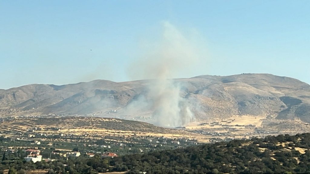 Οριοθετήθηκε η φωτιά σε Φέριζα και Όλυμπο Κερατέας – Ήχησε το 112, κλειστή η Αιγιαλείας
