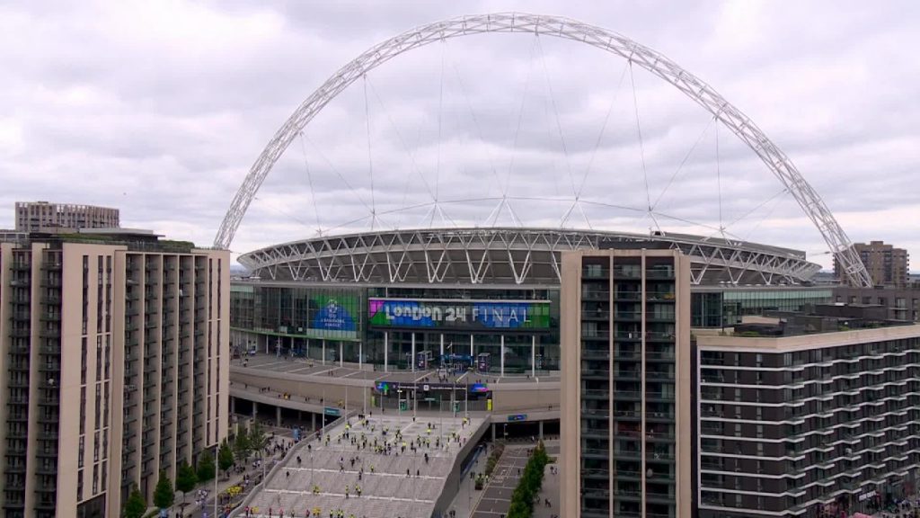 Εντυπωσιακά πλάνα: Πανοραμικό βίντεο από το Γουέμπλεϊ