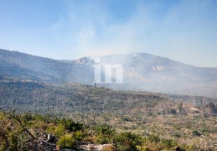 Φωτιά στην Πάρνηθα: Δεν υπάρχει ενεργό μέτωπο, μόνο διάσπαρτες εστίες