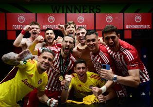 Ο επικός πανηγυρισμός των Μασούρα – Αλεξανδρόπουλου για την κατάκτηση του Conference (vid)