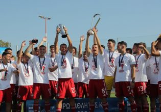 Η απονομή του πρωταθλήματος στην Κ19 του Ολυμπιακού (pics, vid)