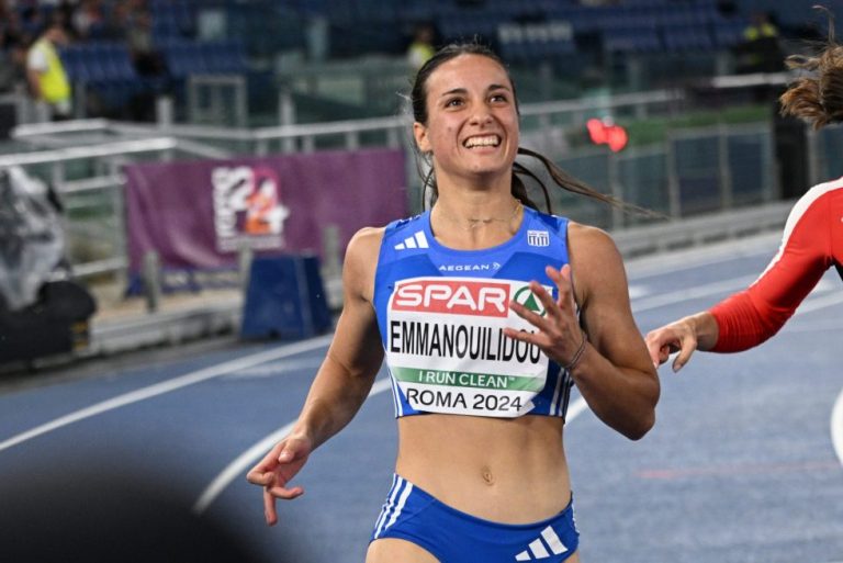 Ρώμη 2024: Εκτός τελικού στα 100μ. η Εμμανουηλίδου