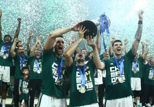 H απονομή του πρωταθλήματος στον Παναθηναϊκό (vid)