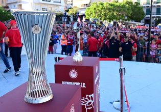 «Τρέλα» στην Κρήτη για τον Ολυμπιακό: Οι ευρωκούπες έκαναν τον γύρο του νησιού (pics+vids)