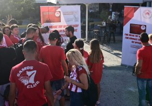 Ολυμπιακός: Ουρές και στη Σάμο για τις Κάρτες Μέλους και Φιλάθλου (pics)