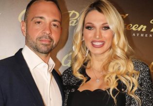 Κωνσταντίνα Σπυροπούλου: Λίγο πριν γεννήσει μαζί με τον σύζυγο της στα εγκαίνια του Green Park