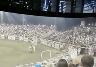 Θρίλερ στο Όρεγκον: Ταύρος ξέφυγε από την αρένα και επιτέθηκε σε θεατές