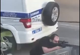 Νταγκεστάν: Η στιγμή που οι τρομοκράτες κατέλαβαν περιπολικό