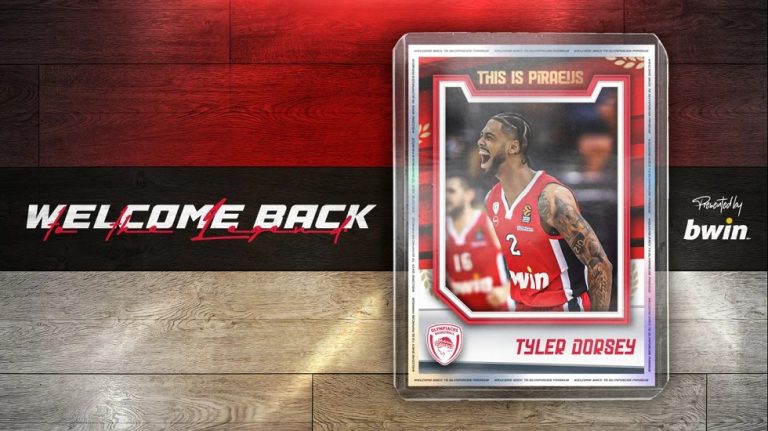 Ο Ολυμπιακός ανακοίνωσε την επιστροφή του Ντόρσεϊ