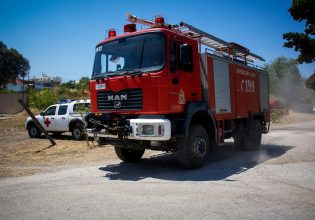 Υπο μερικό έλεγχο η φωτιά στο ΧΥΤΑ Νεμέας